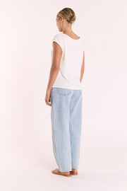 Indi Knitted Top - White