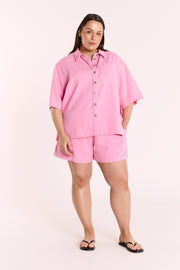 Arlo Denim Shirt - Pink