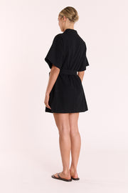 Pippa Wrap Dress - Black