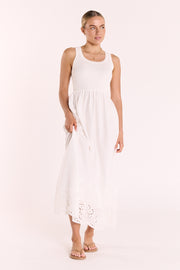PRE-ORDER Bianca Dress - White