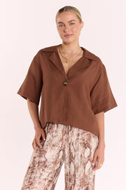 Sydney Shirt - Nutmeg