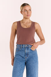 Dayna Tank - Chocolate