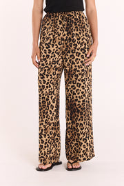 Riley Pant - Leopard