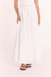 Elena Skirt - White