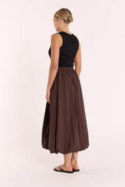 Aria Skirt - Chocolate