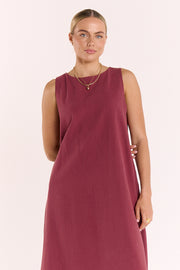 Eleanor Maxi Dress - Wine