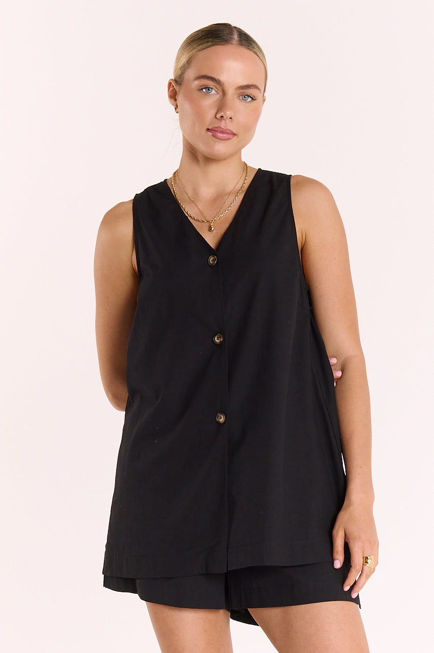 Xander Top - Black – Feather & Noise