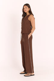 Eliza Top - Chocolate