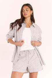 Emily Shirt - Ink Stripe