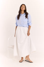 Emily Shirt - Blue Stripe