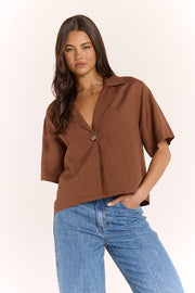 Sydney Shirt - Nutmeg