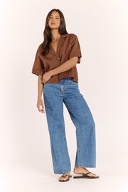 Sydney Shirt - Nutmeg