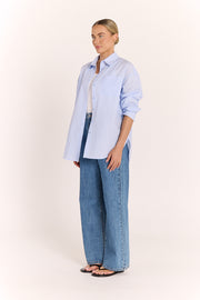 Emily Shirt - Blue Stripe