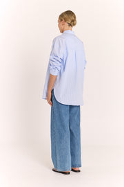 Emily Shirt - Blue Stripe