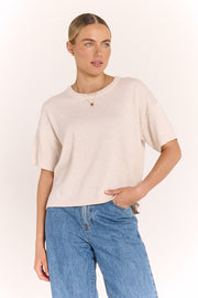 Hartley Top - Oatmeal