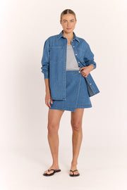 Violet Shirt - Amalfi Blue