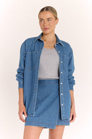 Violet Shirt - Amalfi Blue