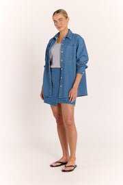 Violet Shirt - Amalfi Blue