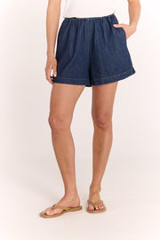 Arlo Denim Short - Dark Blue