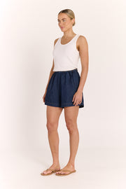 Arlo Denim Short - Dark Blue