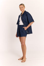 Arlo Denim Shirt - Dark Blue