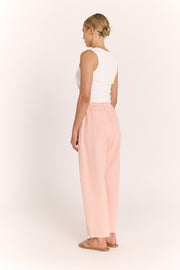 Eleanor Barrel Pant - Peach