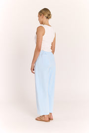 Eleanor Barrel Pant - Blue