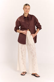 Valerie Pant - Cream Lace