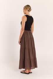 Elena Skirt - Chocolate