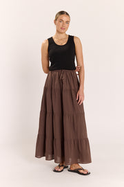 Elena Skirt - Chocolate