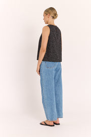 Luna Top - Black Spot