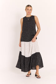 Luna Skirt - Black Spot