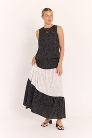 Luna Top - Black Spot