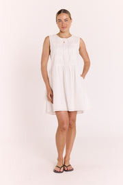 Clara Dress - White