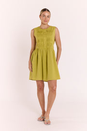 Clara Dress - Pistachio