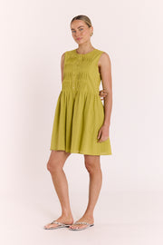 Clara Dress - Pistachio
