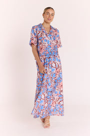 Marcie Skirt - Blue Floral