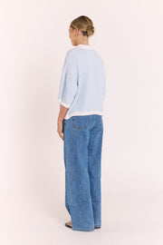 Hunter Top - Blue Stripe