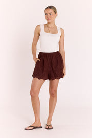 Sienna Short - Chocolate