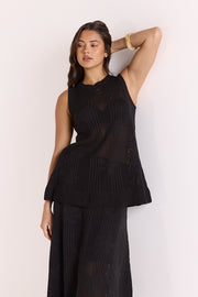 Iris Top - Black