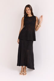 Iris Top - Black