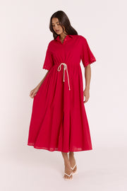 Aurelia Dress - Red