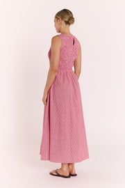 Lottie Dress - Red Gingham