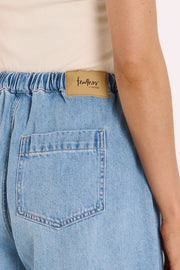 Quinn Denim Short - Classic Blue