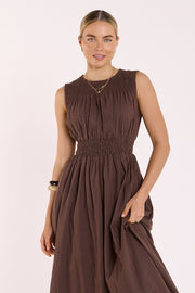 Billie Dress - Chocolate