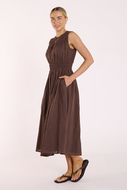 Billie Dress - Chocolate