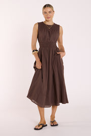 Billie Dress - Chocolate