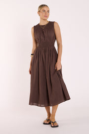 Billie Dress - Chocolate