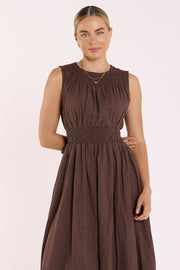 Billie Dress - Chocolate
