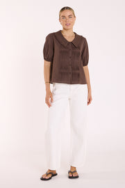 Betsy Top - Chocolate